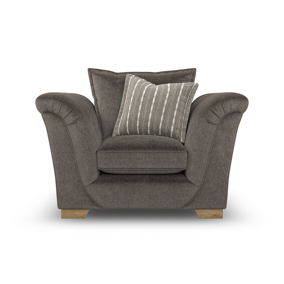 Milldale Armchair in Garda Moody Fabric with Earth Scatters 2