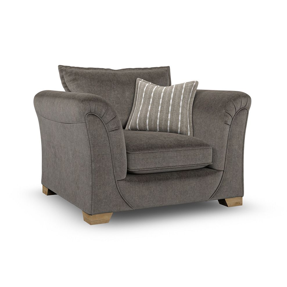 Milldale Armchair in Garda Moody Fabric with Earth Scatters 3