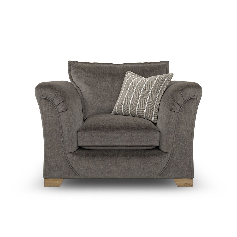 Milldale Armchair in Garda Moody Fabric with Earth Scatters 4