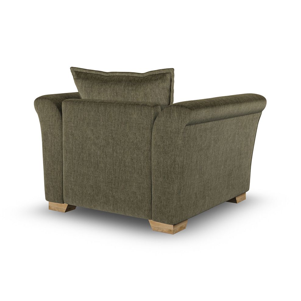 Milldale Armchair in Garda Seaweed Fabric with Earth Scatters 3