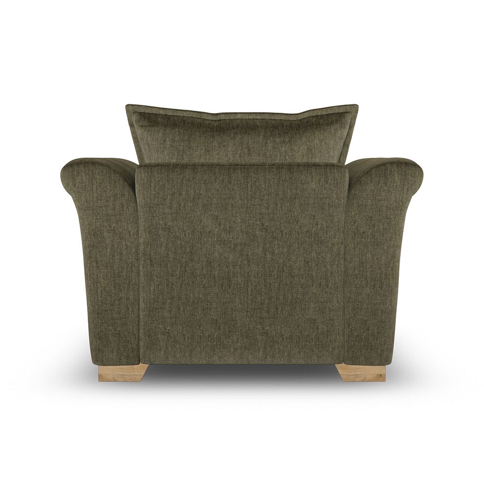 Milldale Armchair in Garda Seaweed Fabric with Earth Scatters 4