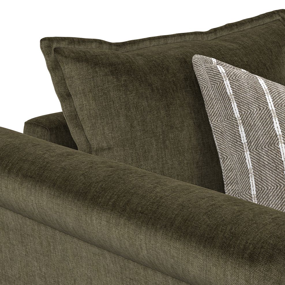 Milldale Armchair in Garda Seaweed Fabric with Earth Scatters 6