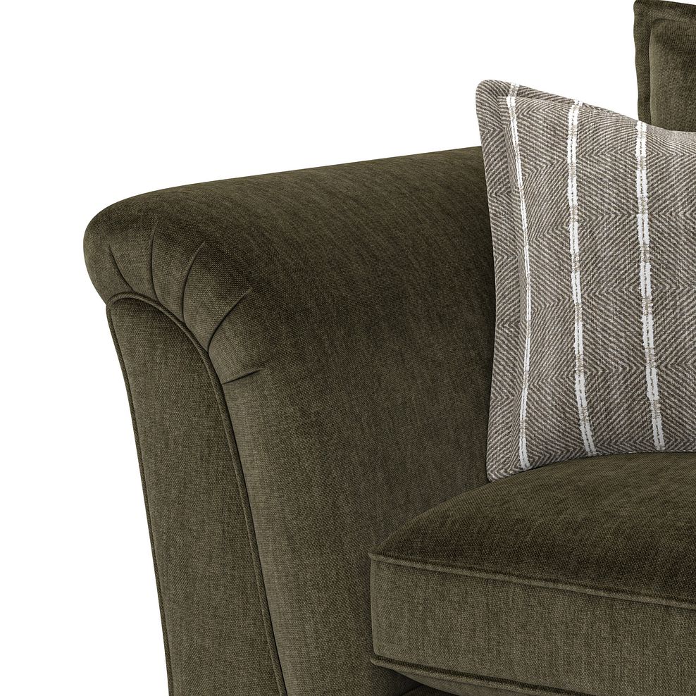 Milldale Armchair in Garda Seaweed Fabric with Earth Scatters 8