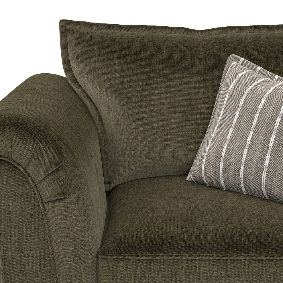 Milldale Armchair in Garda Seaweed Fabric with Earth Scatters 9