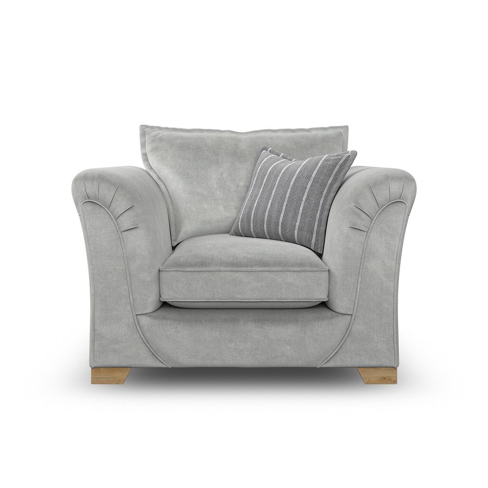 Milldale Armchair in Garda Showers Fabric with Grey Scatters 4