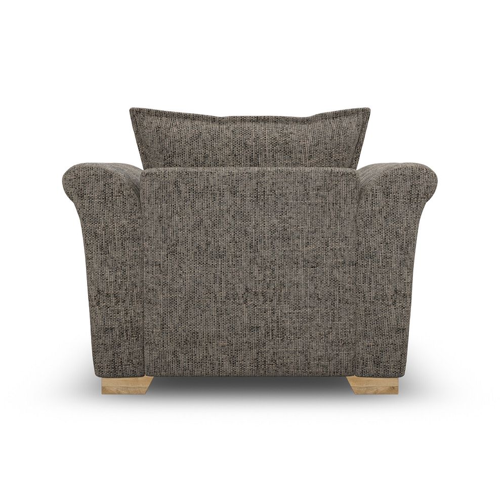 Milldale Armchair in Milo Mocha Fabric with Earth Scatters 4