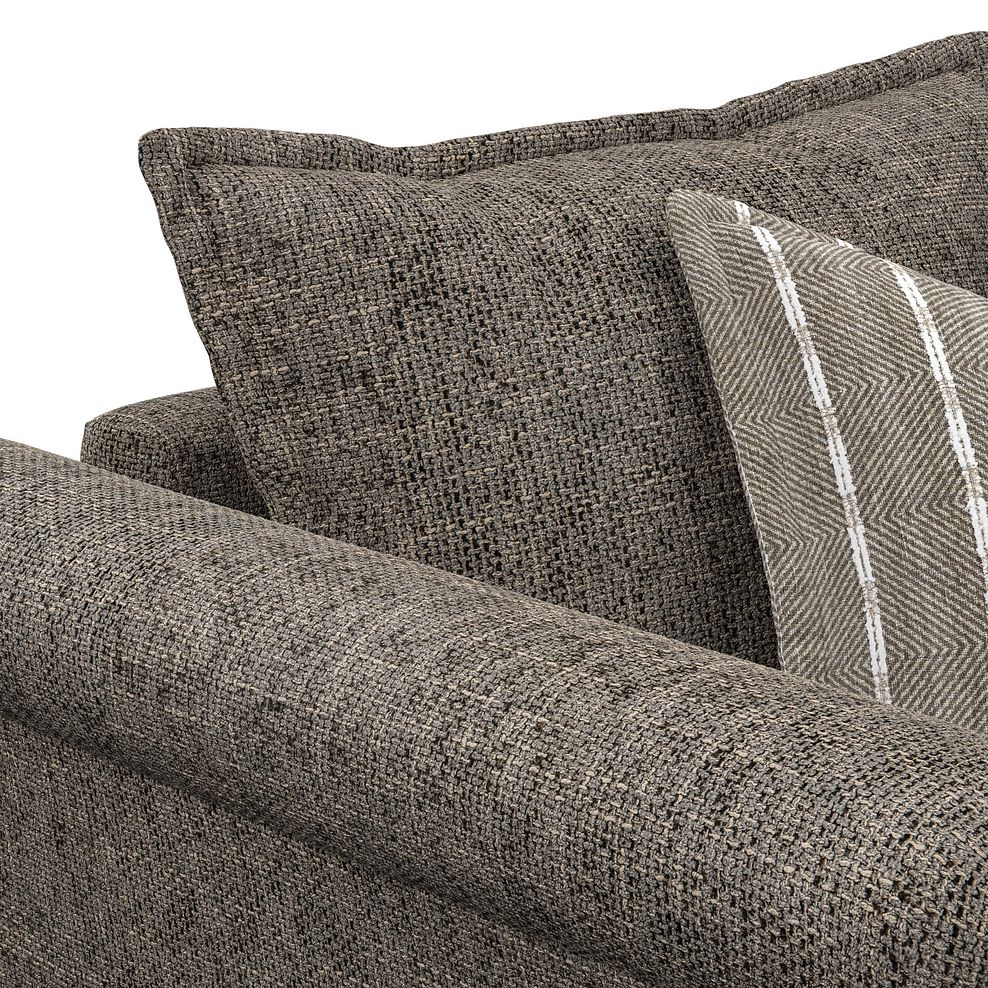 Milldale Armchair in Milo Mocha Fabric with Earth Scatters 6