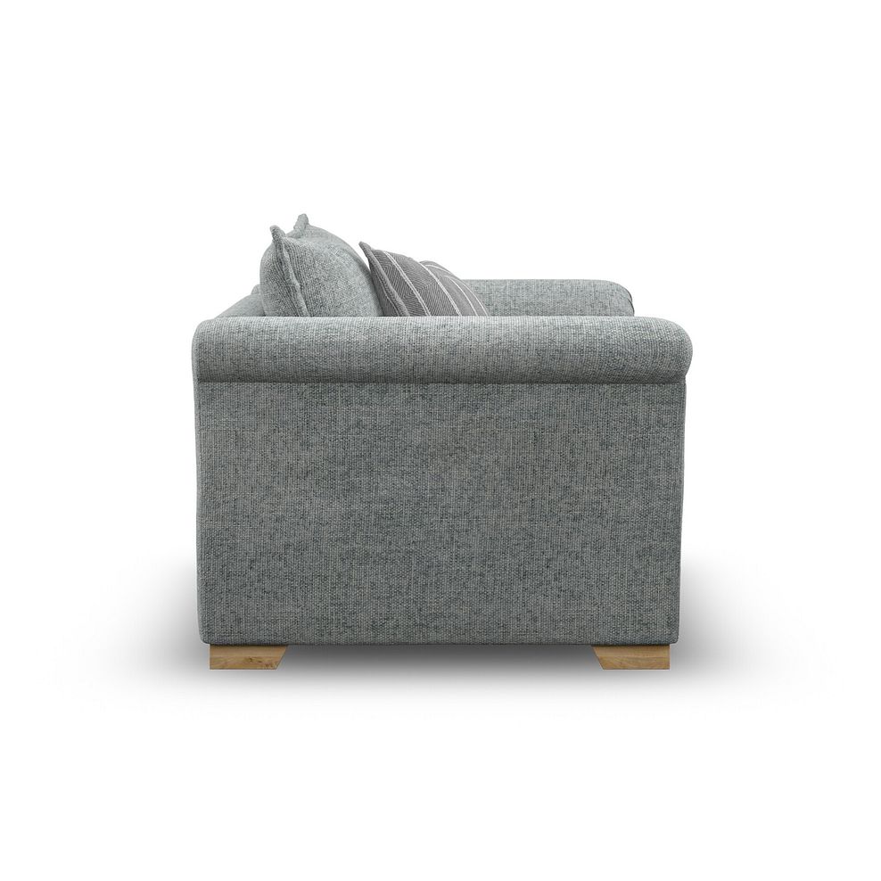 Milldale Armchair in Milo Pewter Fabric with Grey Scatters 5