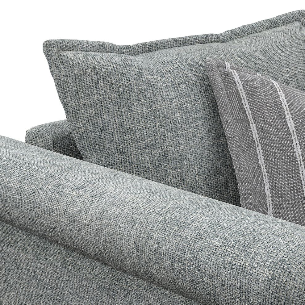 Milldale Armchair in Milo Pewter Fabric with Grey Scatters 6