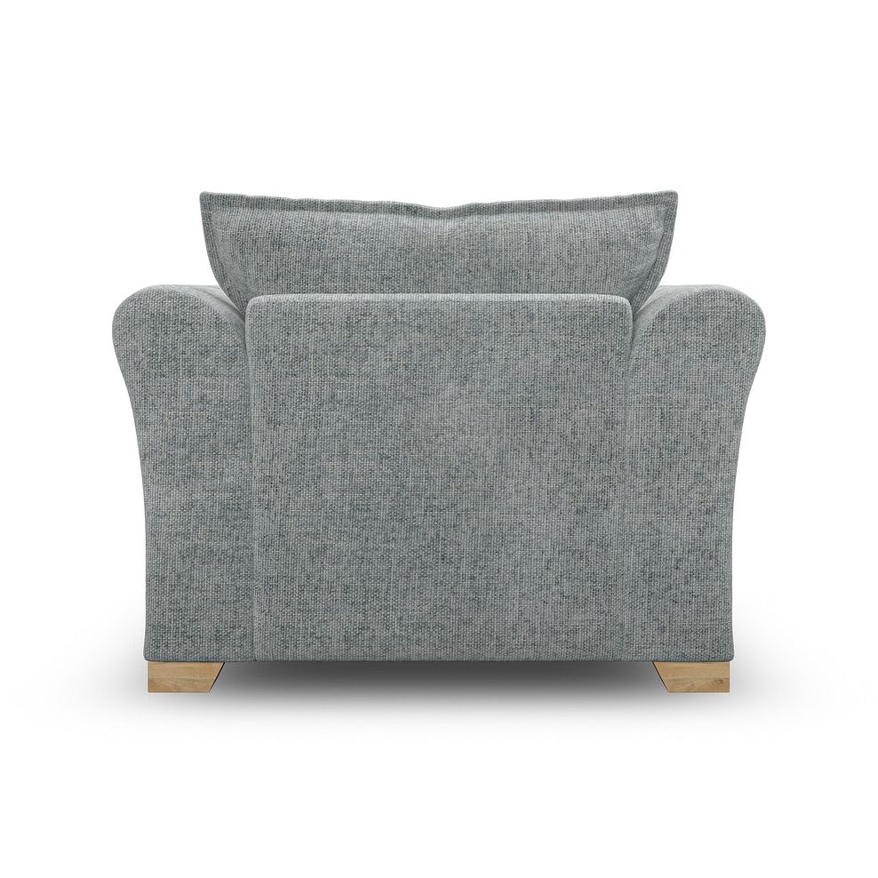 Milldale Armchair in Milo Pewter Fabric with Grey Scatters 6