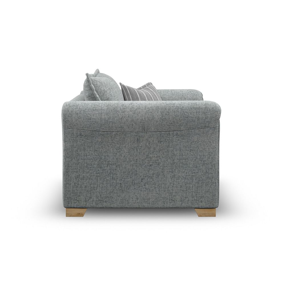 Milldale Armchair in Milo Pewter Fabric with Grey Scatters 7