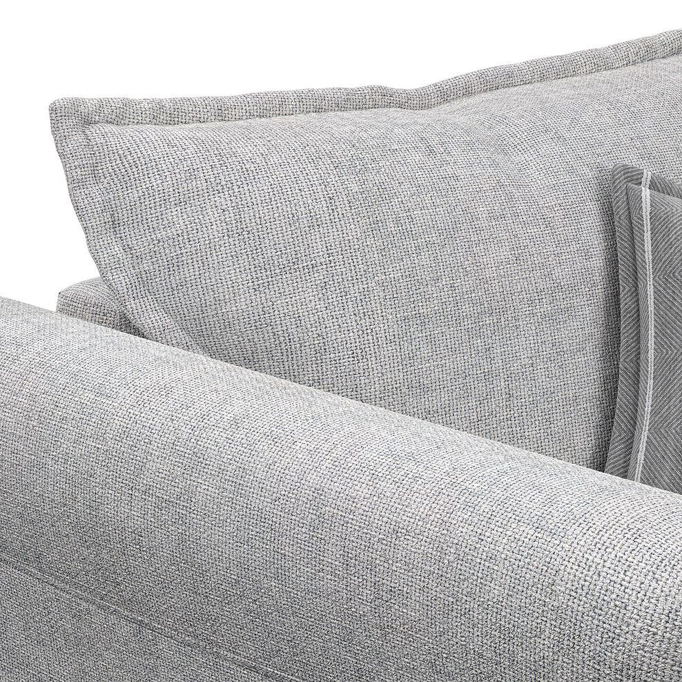 Milldale Armchair in  Milo Silver Fabric with Grey Scatters 8
