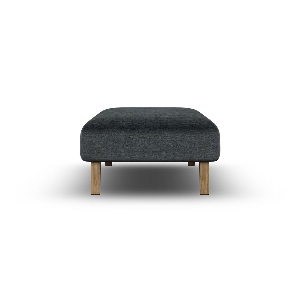 Milldale Footstool in Garda Carbon Fabric 4