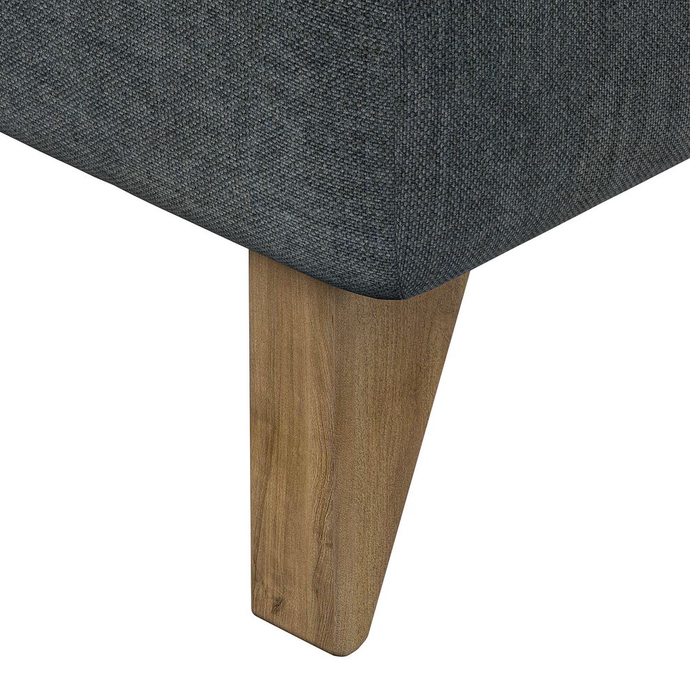 Milldale Footstool in Garda Carbon Fabric 5