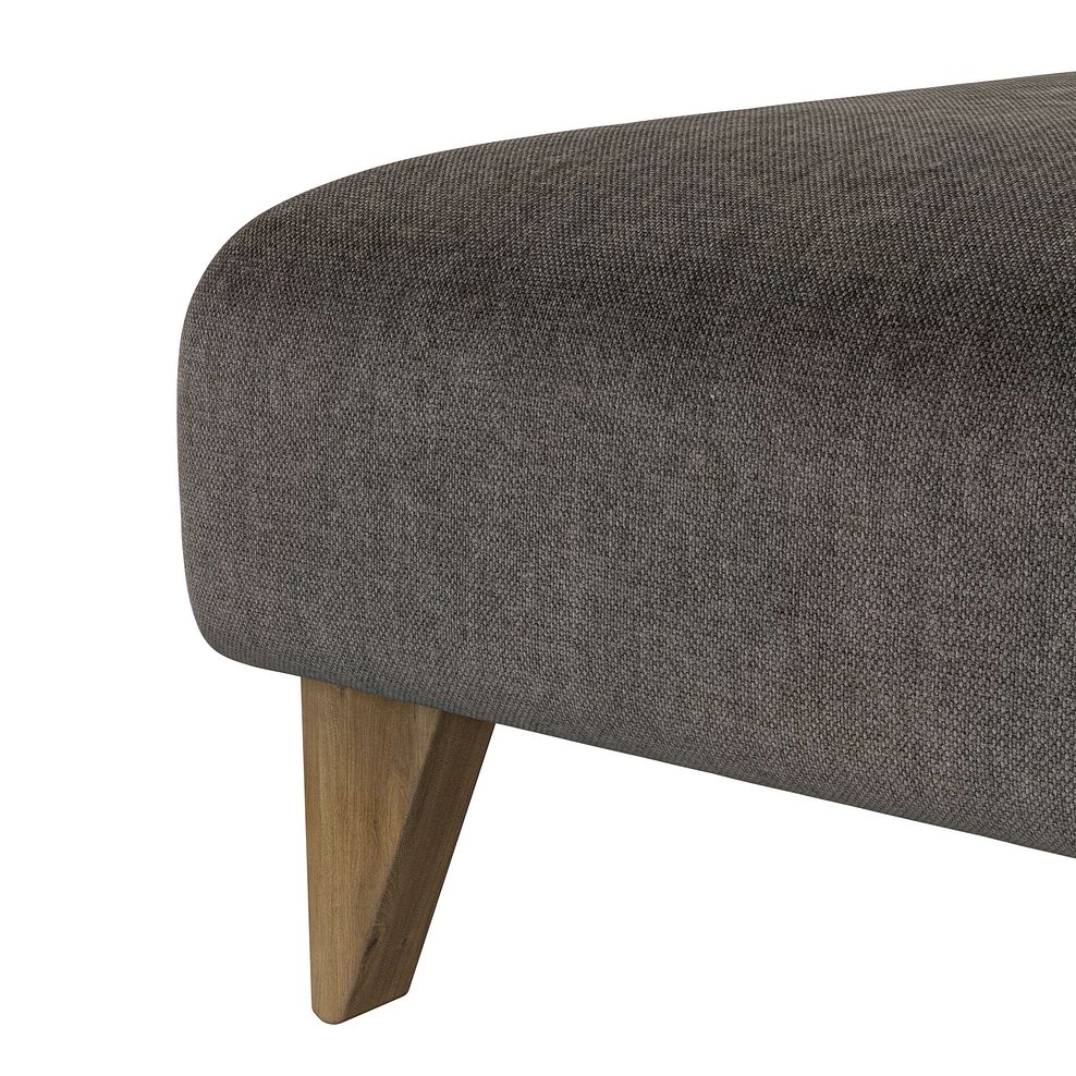 Milldale Footstool in Garda Moody Fabric 7
