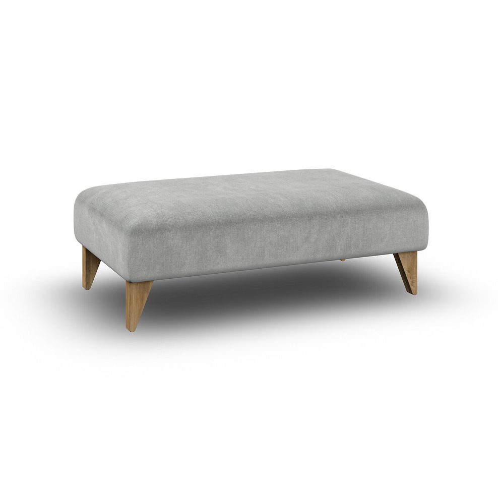 Milldale Footstool in Garda Showers Fabric 1