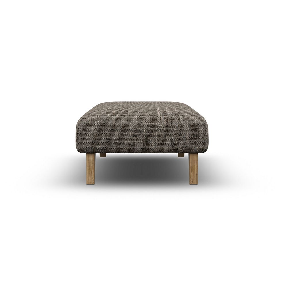 Milldale Footstool in Milo Mocha Fabric 4