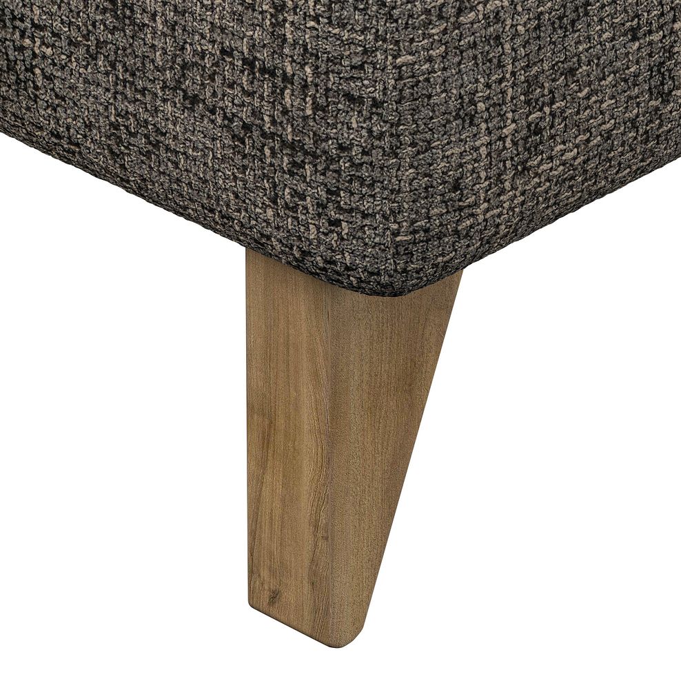 Milldale Footstool in Milo Mocha Fabric 5