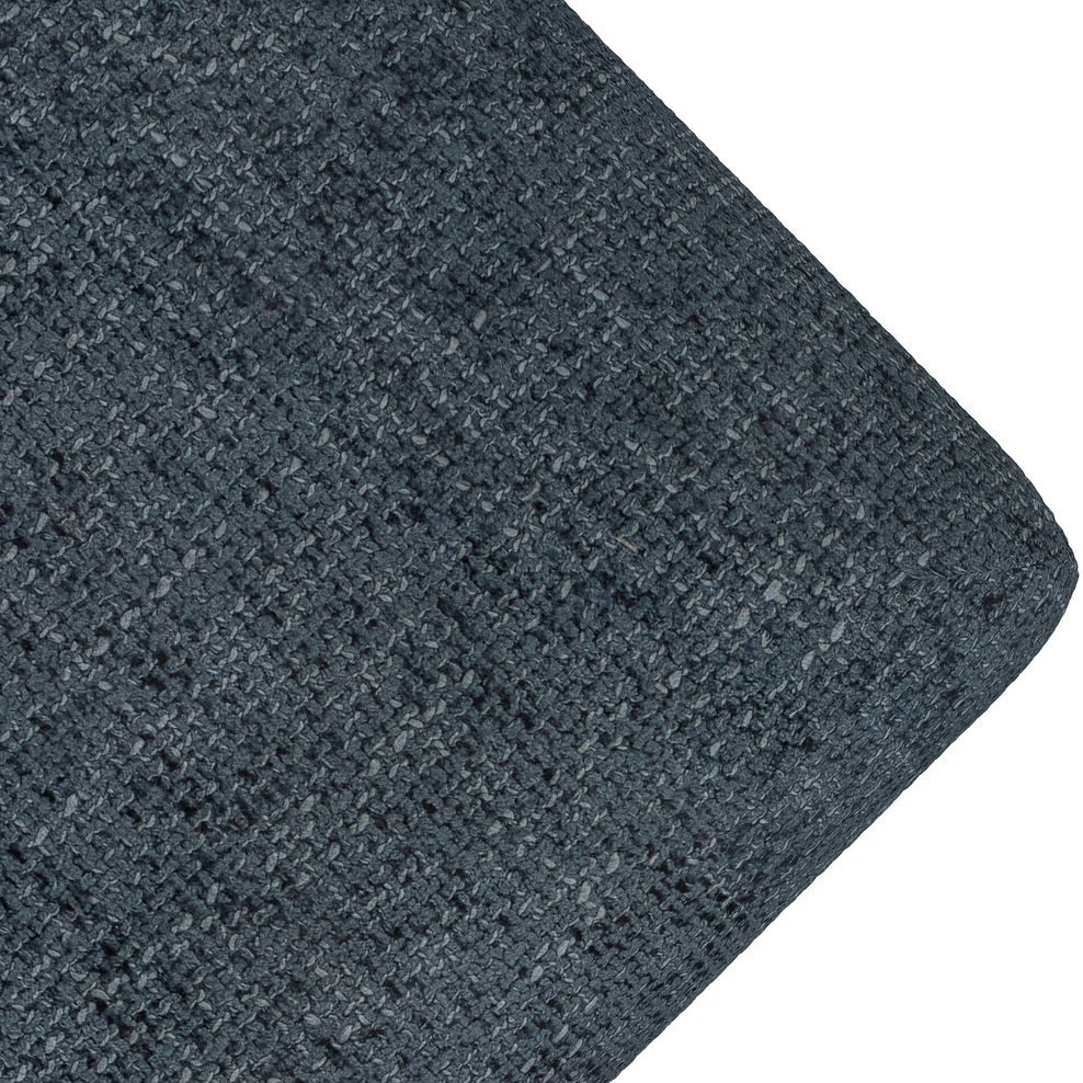 Milldale Footstool in  Milo Navy Fabric 6