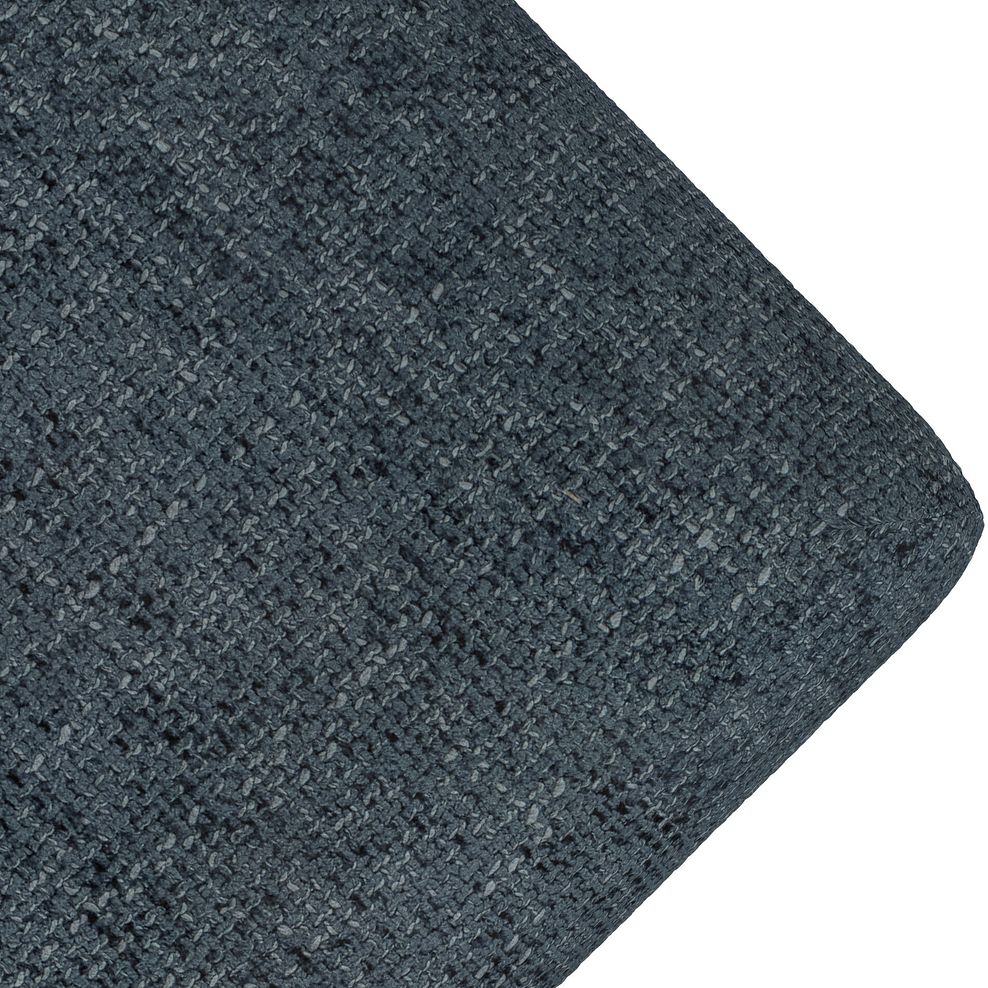 Milldale Footstool in  Milo Navy Fabric 9