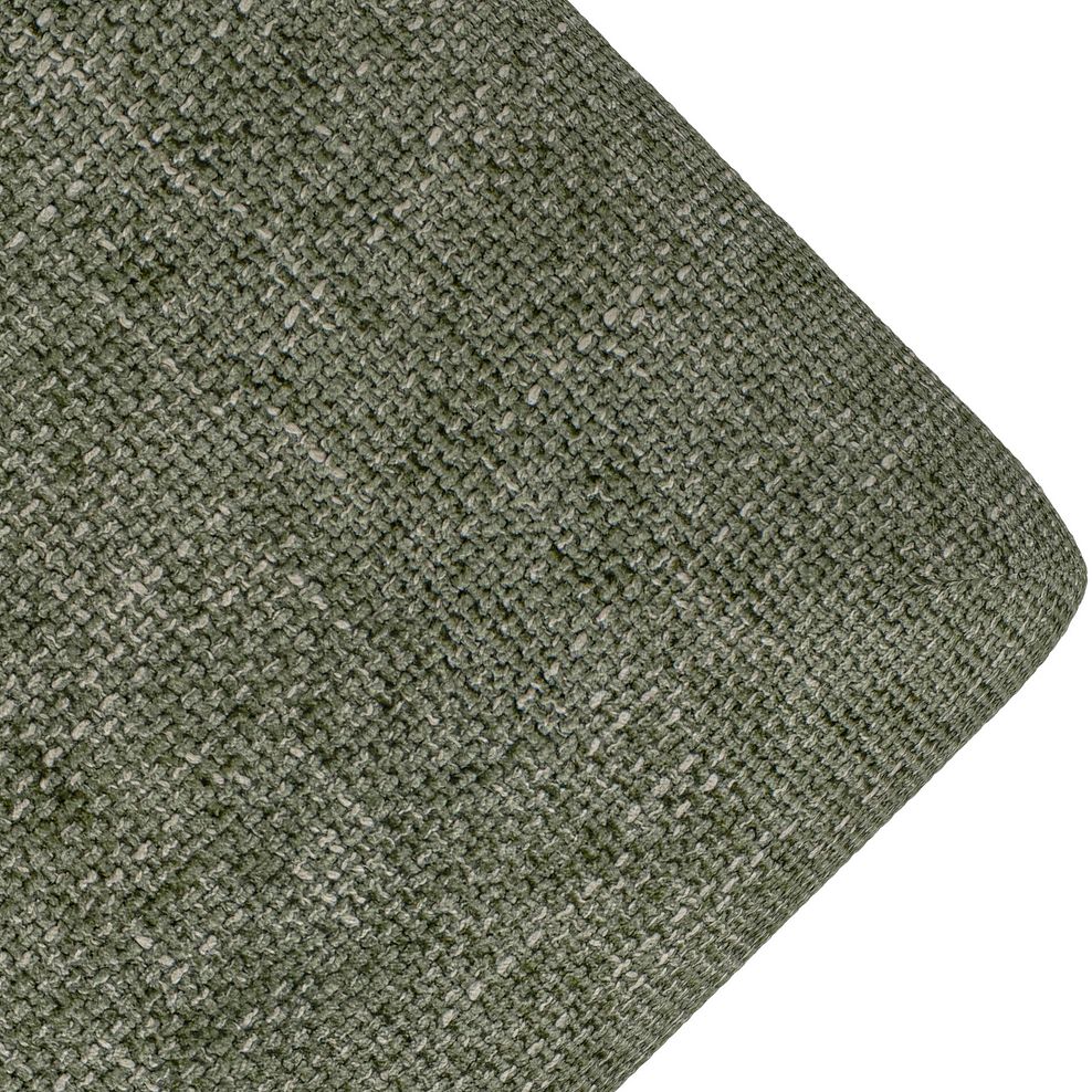 Milldale Footstool in Milo Olive Fabric 6
