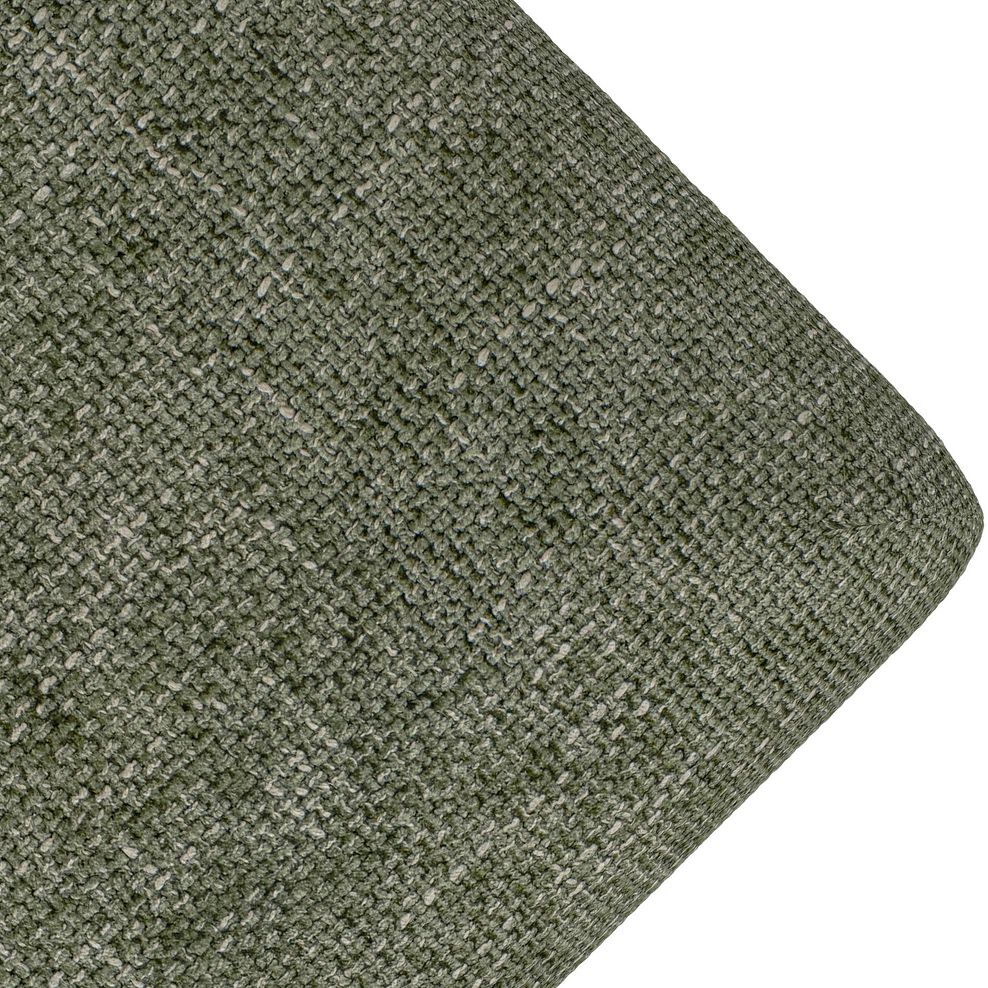 Milldale Footstool in Milo Olive Fabric 9