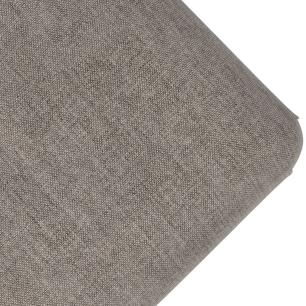 Milldale Grande Footstool in Garda Acier Fabric 6