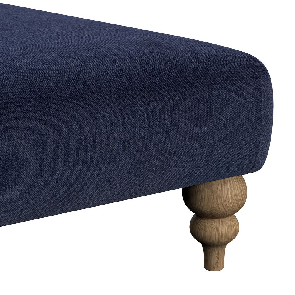 Milldale Grande Footstool in Garda Atomic Fabric 7