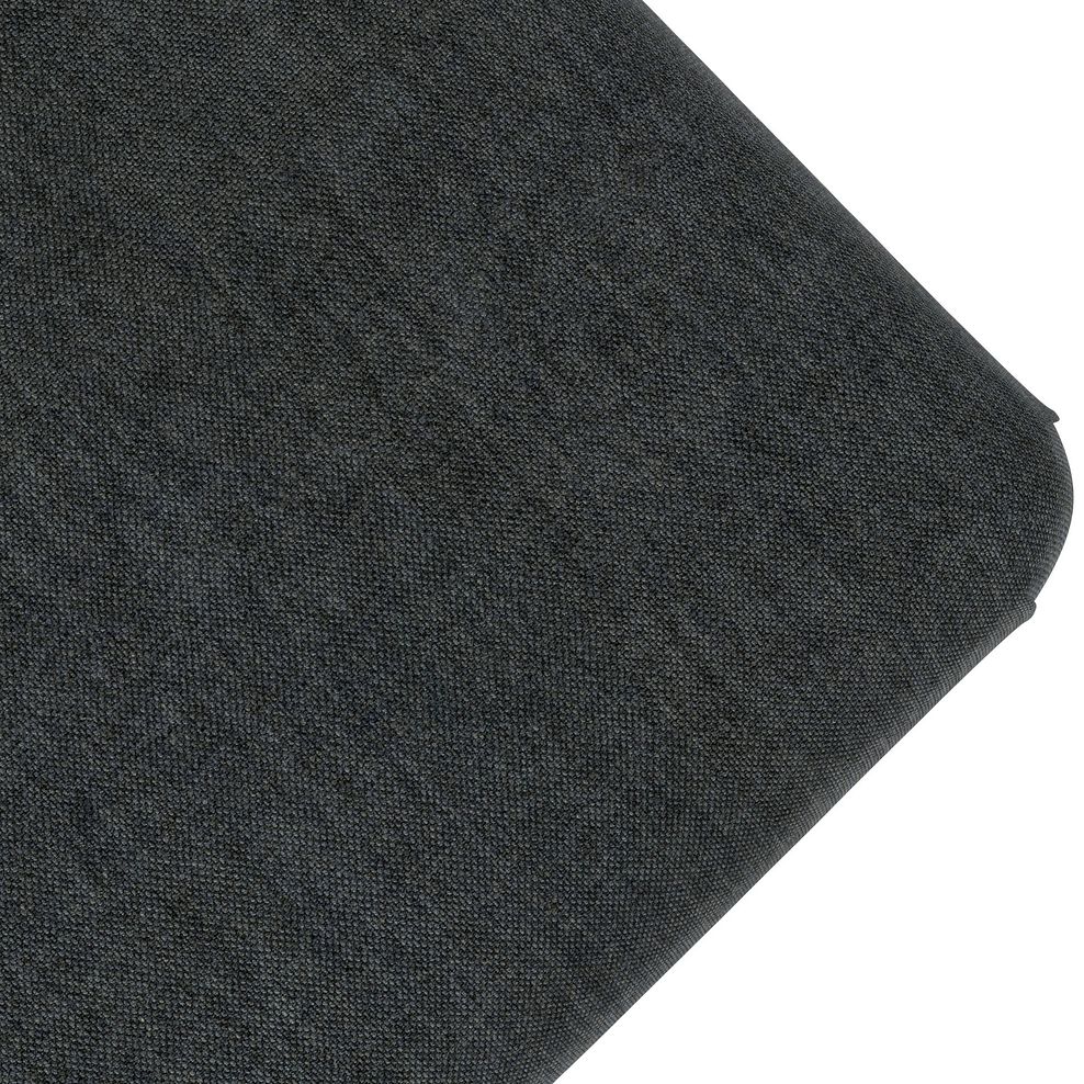 Milldale Grande Footstool in Garda Carbon Fabric 6