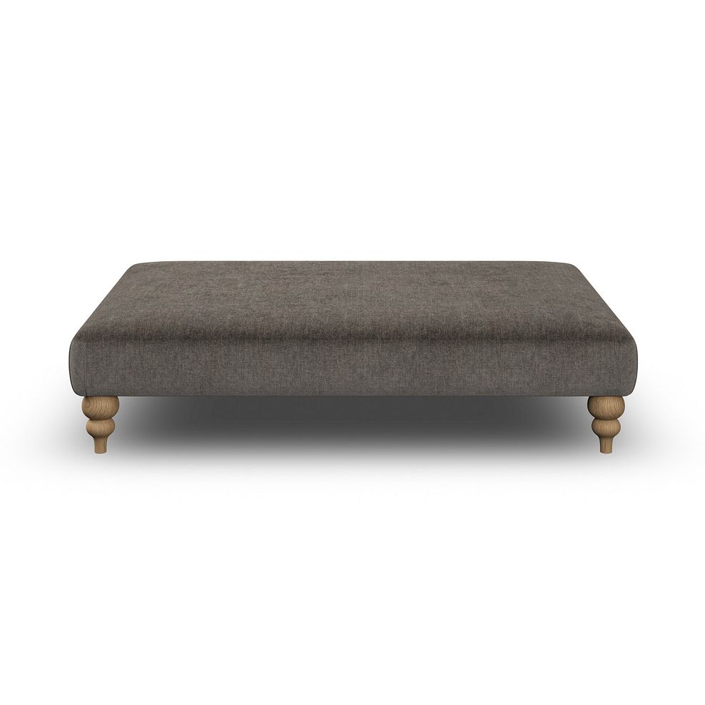 Milldale Grande Footstool in Garda Moody Fabric 2
