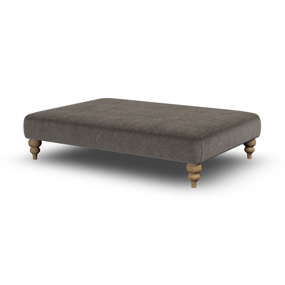 Milldale Grande Footstool in Garda Moody Fabric 3