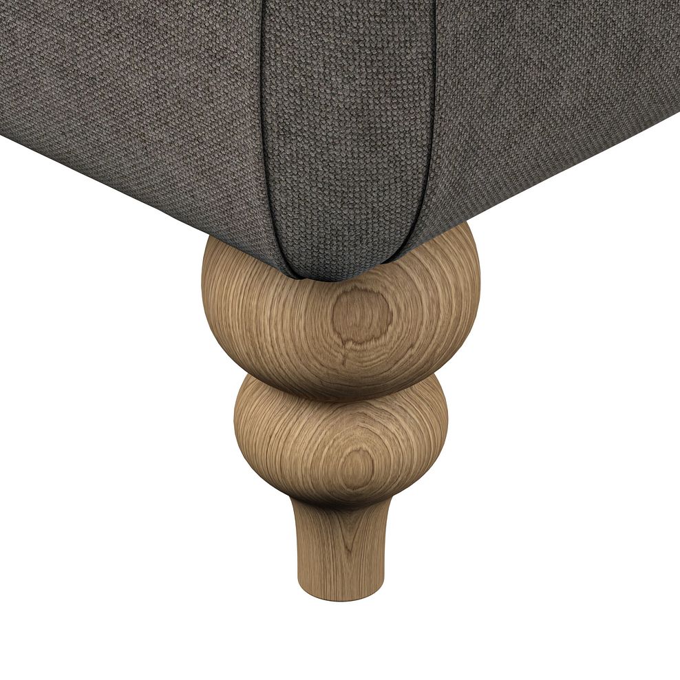 Milldale Grande Footstool in Garda Moody Fabric 5