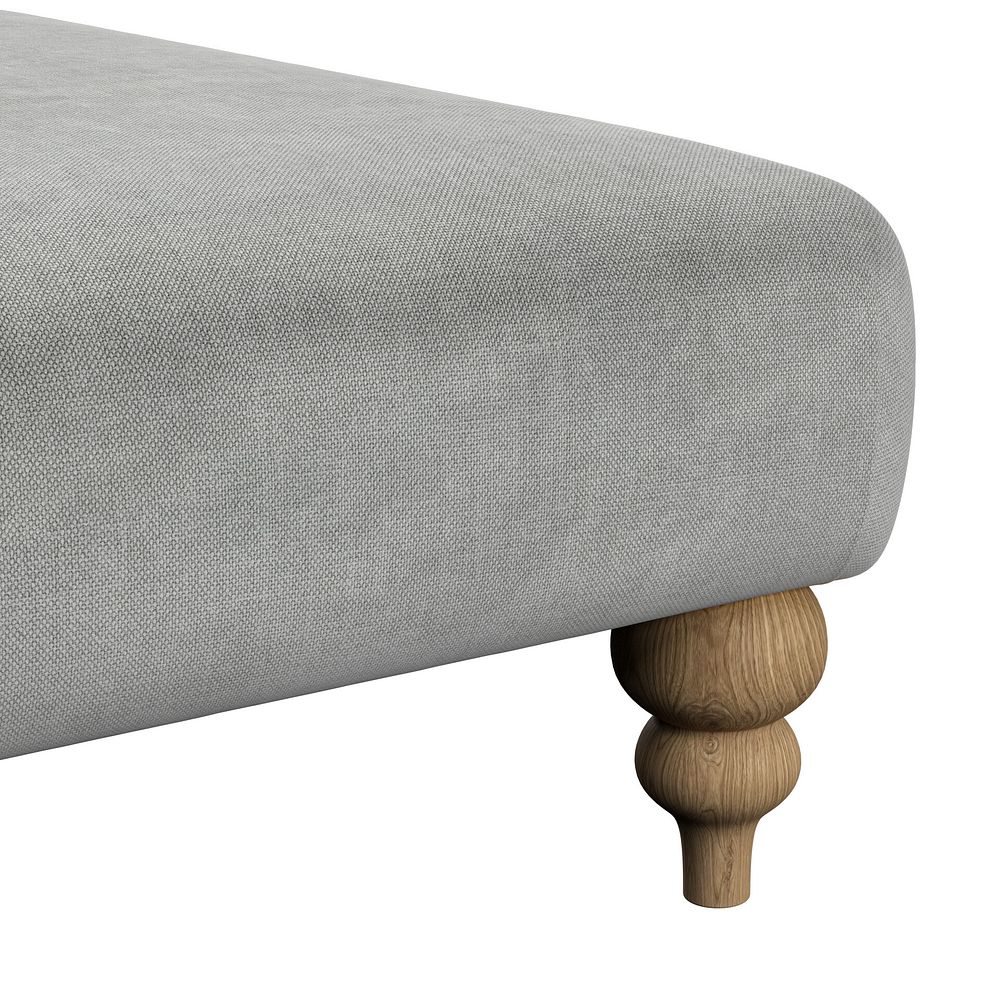 Milldale Grande Footstool in Garda Showers Fabric 7