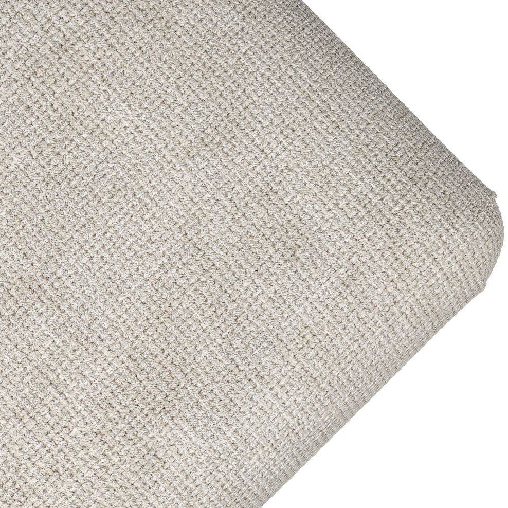 Milldale Grande Footstool in Milo Cream Fabric 6