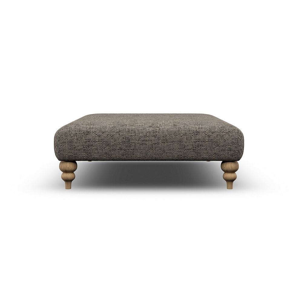 Milldale Grande Footstool in Milo Mocha Fabric 4