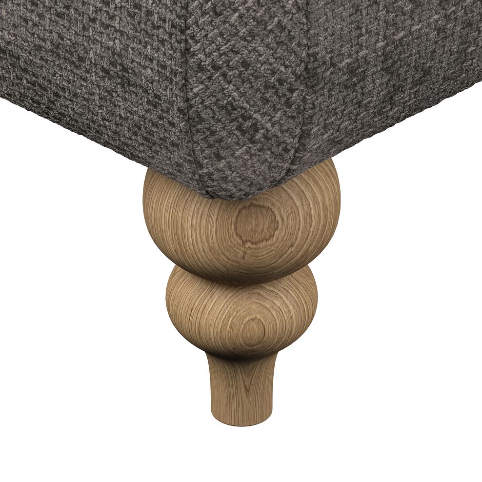 Milldale Grande Footstool in Milo Mocha Fabric 5