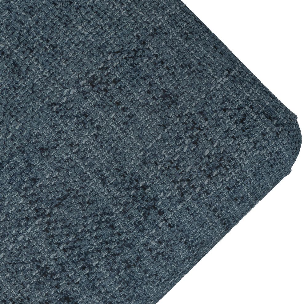 Milldale Grande Footstool in Milo Navy Fabric 6