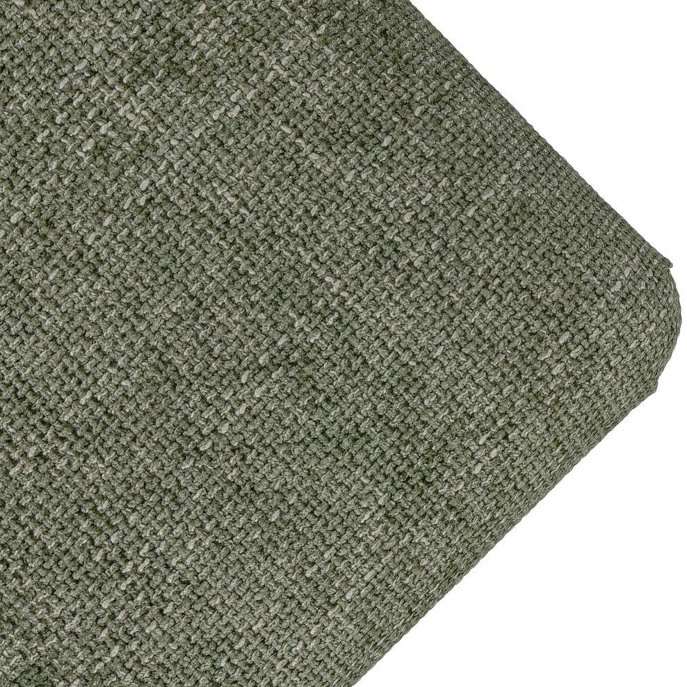 Milldale Grande Footstool in Milo Olive Fabric 6