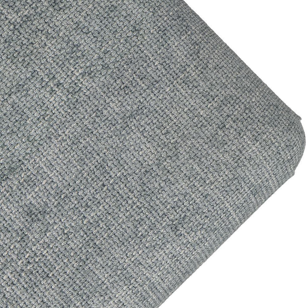 Milldale Grande Footstool in Milo Pewter Fabric 6