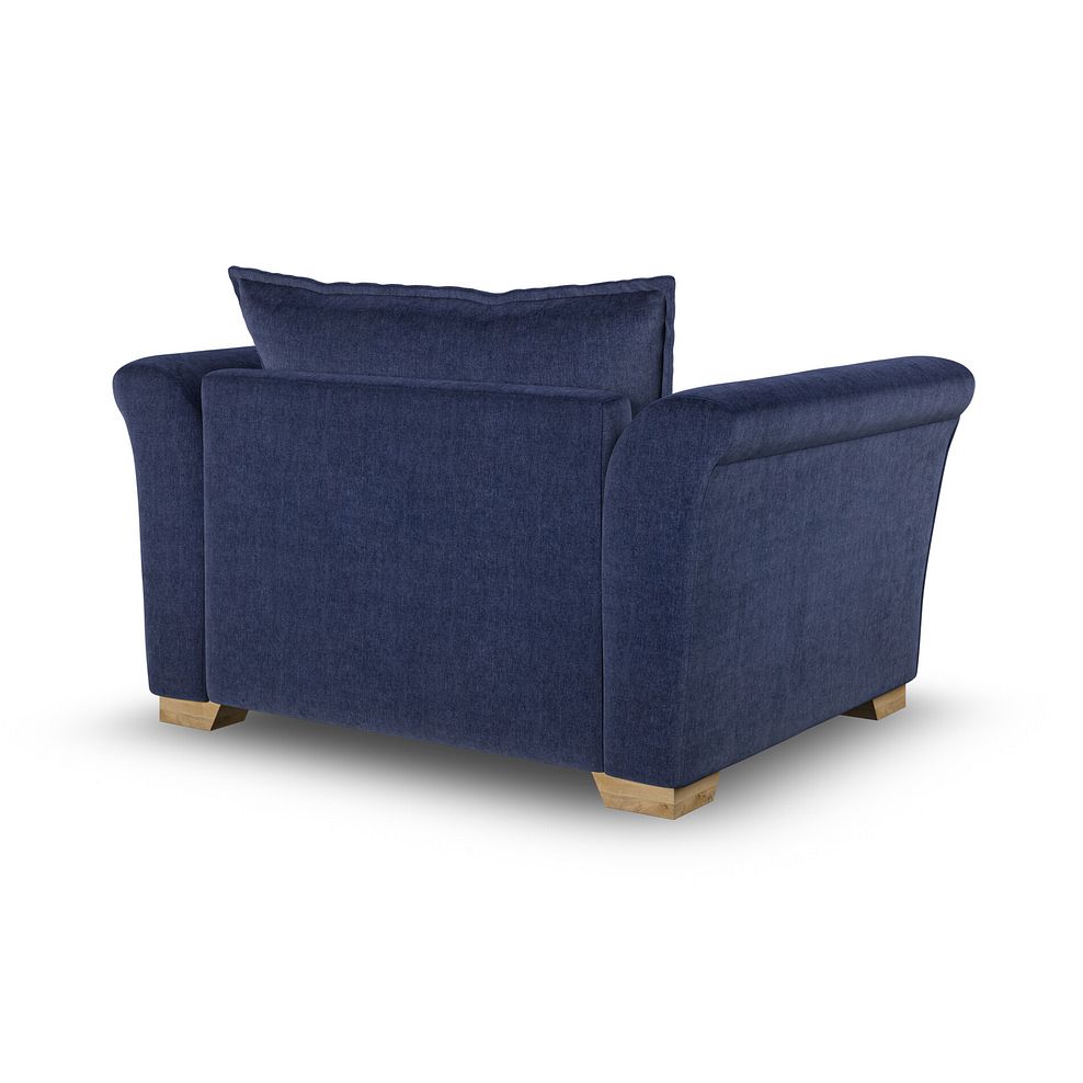 Milldale Loveseat in Garda Atomic Fabric with Navy Scatters 3