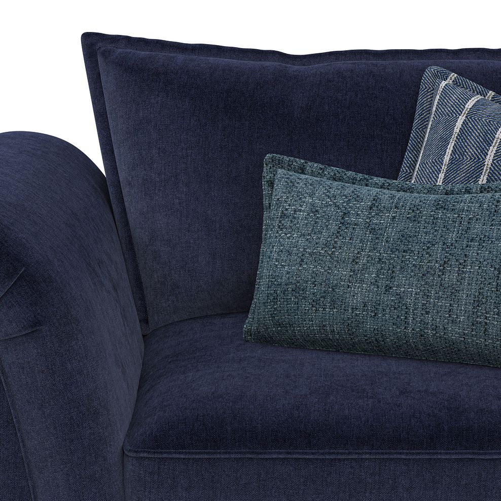 Milldale Loveseat in Garda Atomic Fabric with Navy Scatters 7