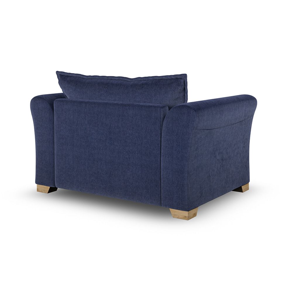 Milldale Loveseat in Garda Atomic Fabric with Navy Scatters 5