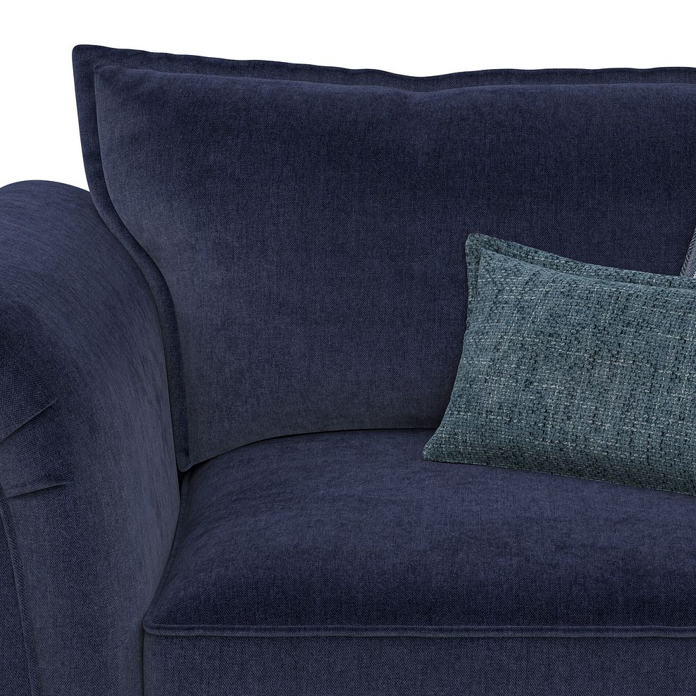 Milldale Loveseat in Garda Atomic Fabric with Navy Scatters 9
