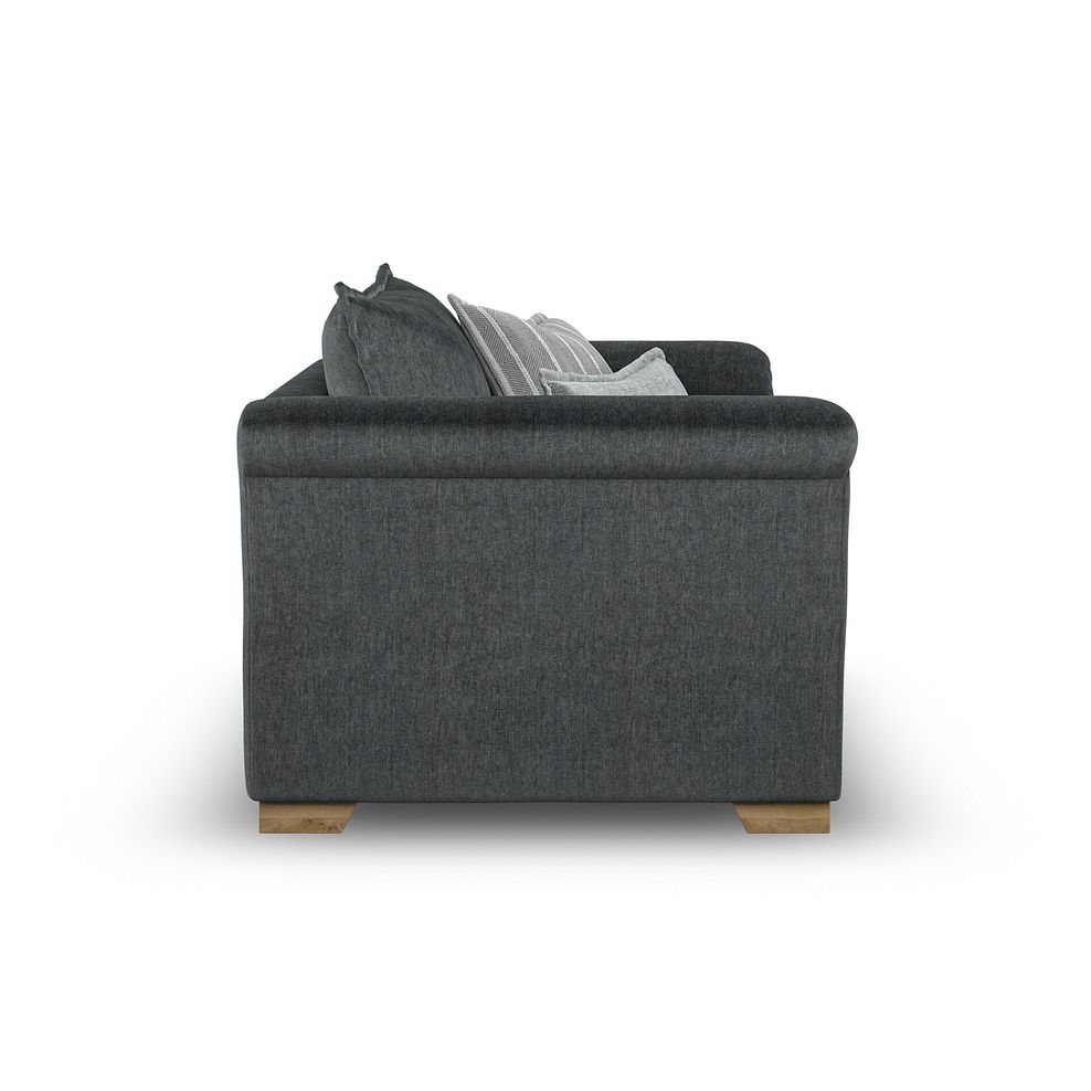 Milldale Loveseat in Garda Carbon Fabric with Grey Scatters 5