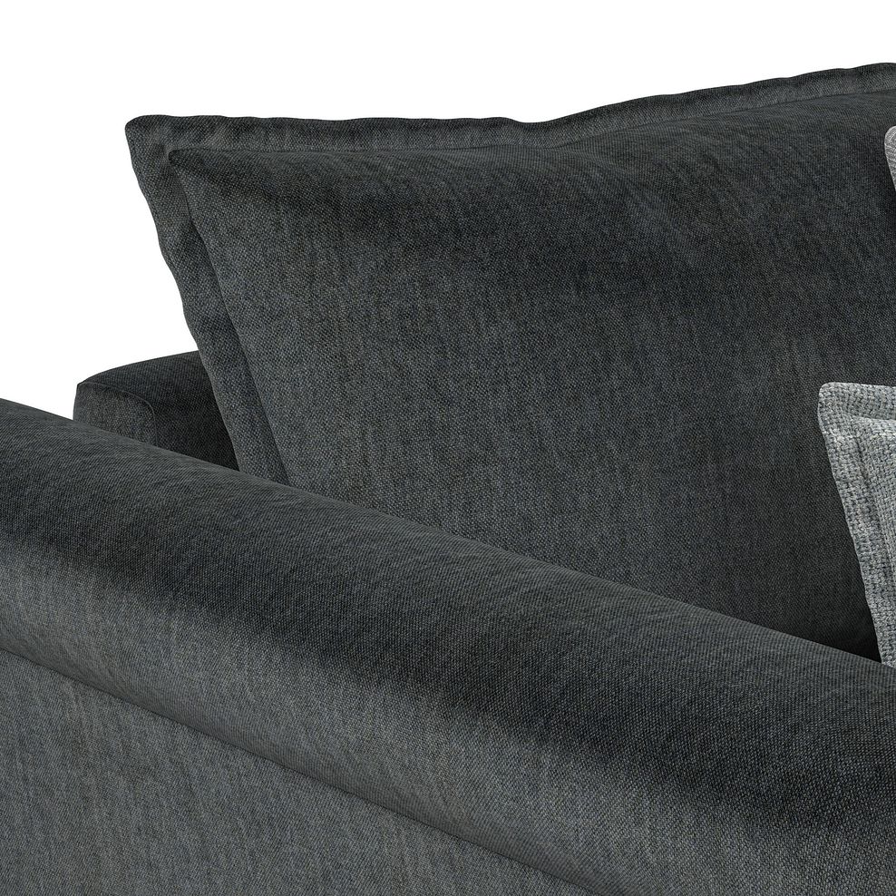 Milldale Loveseat in Garda Carbon Fabric with Grey Scatters 6
