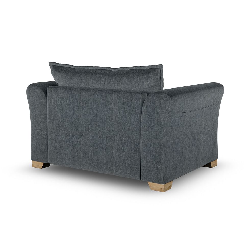 Milldale Loveseat in Garda Carbon Fabric with Grey Scatters 5