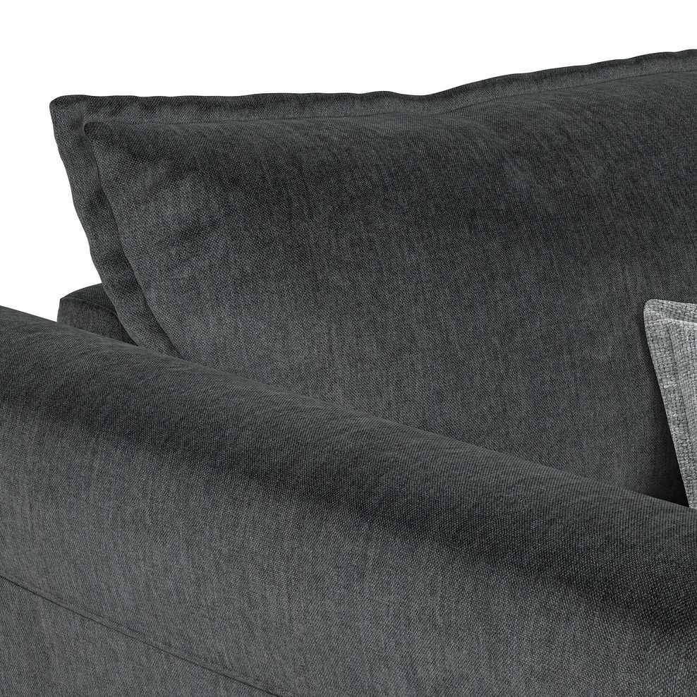 Milldale Loveseat in Garda Carbon Fabric with Grey Scatters 8