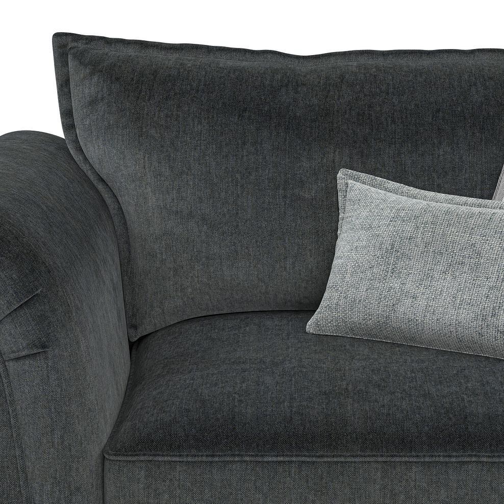 Milldale Loveseat in Garda Carbon Fabric with Grey Scatters 9