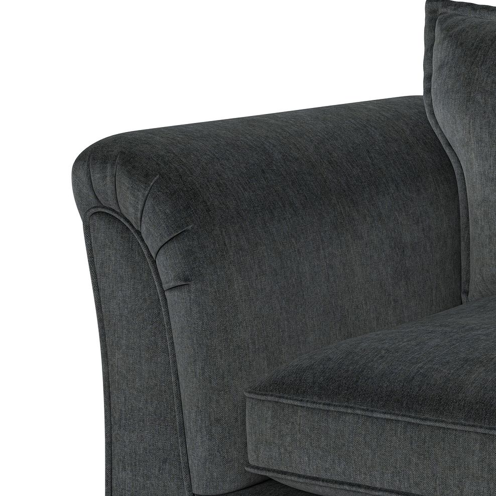 Milldale Loveseat in Garda Carbon Fabric with Grey Scatters 10