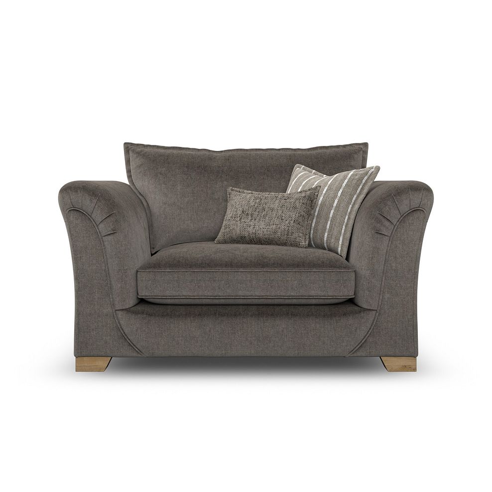 Milldale Loveseat in Garda Moody Fabric with Earth Scatters 4